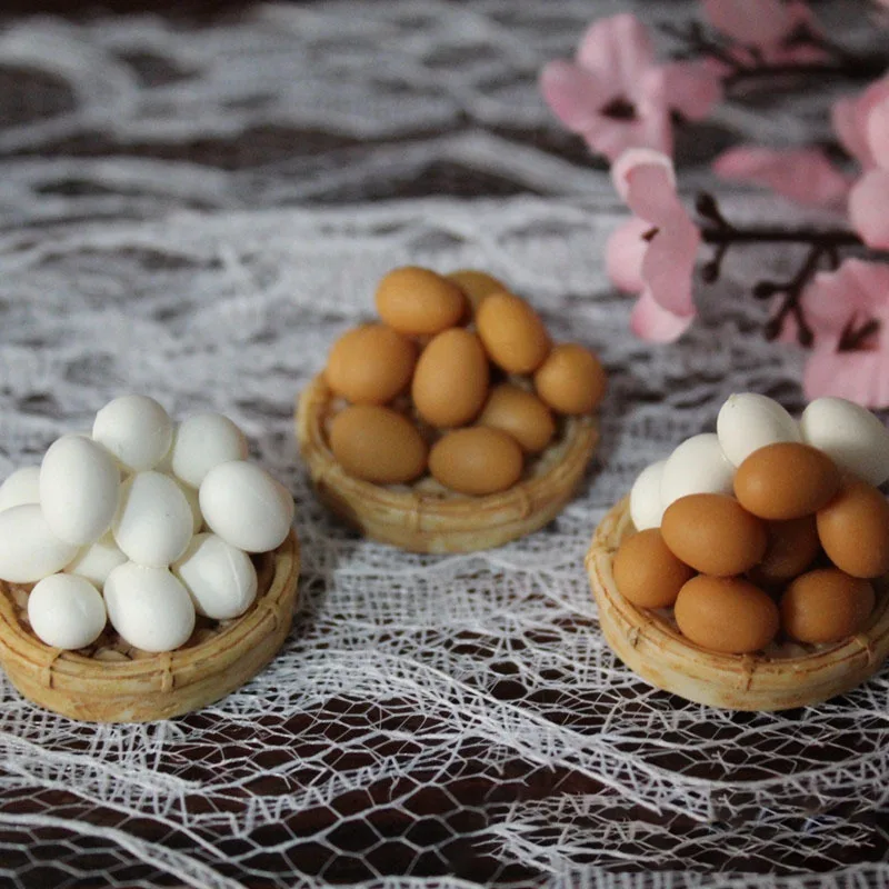 

1 шт. мини модель кастрюля с яйцами микро ландшафтное Украшение Аксессуары для рукоделия миниатюрный Декор x см