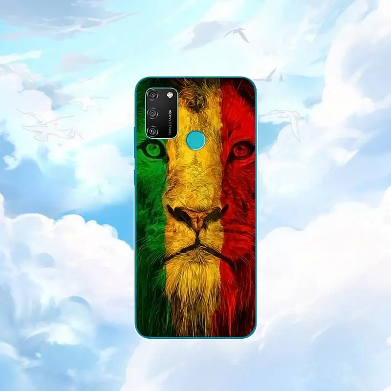 

The Red Yellow Green DIY Cases& Cover Of Black Soft Shell For Huawei P30 P40 Pro Mate 30 Pro Lite P Smart Y7 2019 Plus