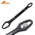 Универсальный ключ Torx, регулируемый гаечный ключ для очков, 8-22 мм, с храповым механизмом, для велосипедов, мотоциклов, автомобилей, ремонтные инструменты