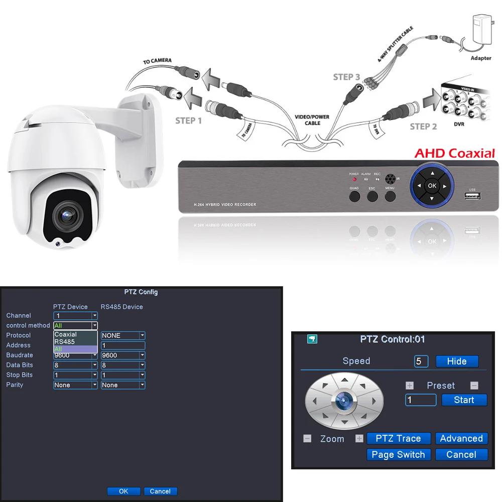 Камера видеонаблюдения SONY IMX307 водонепроницаемая 5-кратный зум 2 8-13 5 мм - купить по