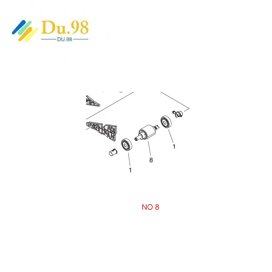 1 шт./2 шт./3 шт. RM1-6414-000 пикапа ролик для CANON LBP6300DN LBP6650DN D1150 D1380 бумага | Офисная