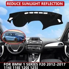 Чехол на приборную панель автомобиля для BMW 1 серии F20 2012-2017 116i 118i 120i 125i, защита коврика от солнца, приборная панель, коврик для автомобиля