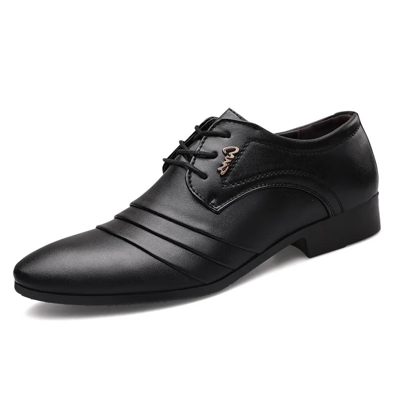 Mazefeng Men Leather Shoes Male Casual Dress Brogue Spring Ankle Boots Vintage Classic Sneakers | Обувь