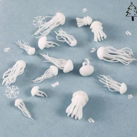 3d marine jellyfish resin embellishments silicone mold filling diy craft supplies house decoration accessories furnishing