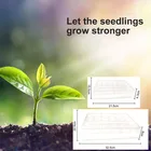 510 шт. семян стартер лотки Пластик прозрачное семя пластина садовое растение цветок ручной деревянный ящик для дома ящик для комнатных растений, питомник поставки кастрюль