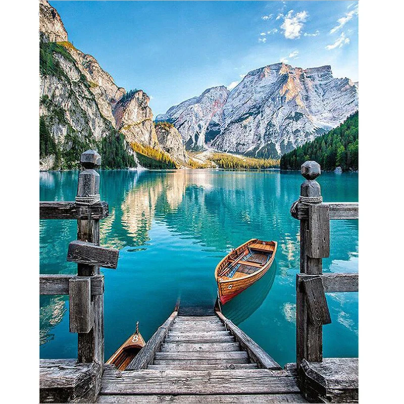 Набор для алмазной краски полный набор рисования с бриллиантами вышивки