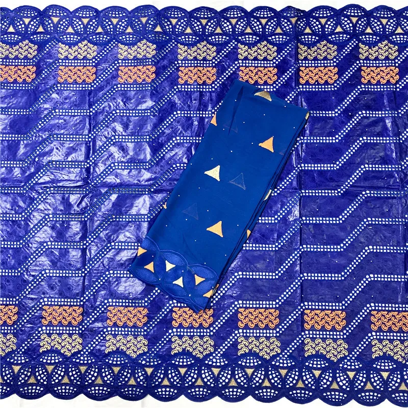 Новое поступление африканская ткань базин хлопковая вышивка кружева базинн Риш