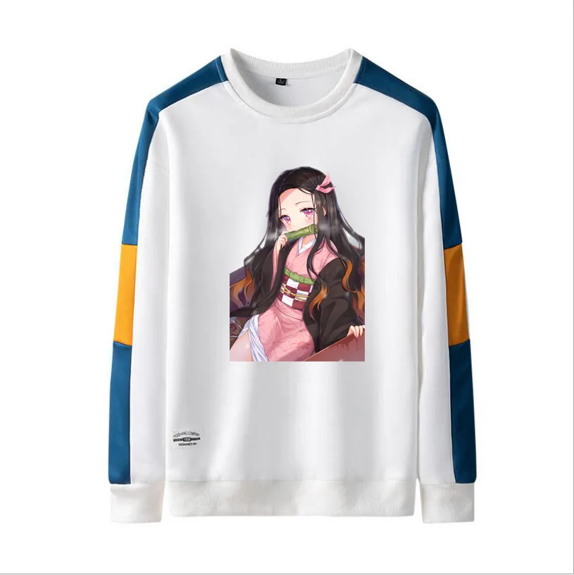 

Cosplay Japanese Anime Demon Slayer Sweatshirt Costume Kimetsu no Yaiba Kamado Tanjirou Kamado Nezuko Agatsuma Zenitsu Tomioka