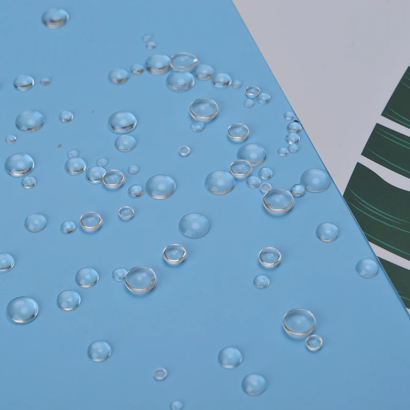 200 шт. декоративные прозрачные шарики с плоской задней стороной | Дом и сад