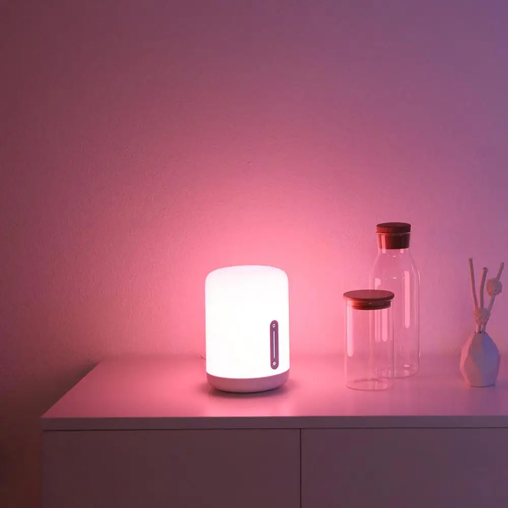Новое прибытие оригинальный Xiaomi Мини светодиодная лампа 2 смарт WRGB ночник