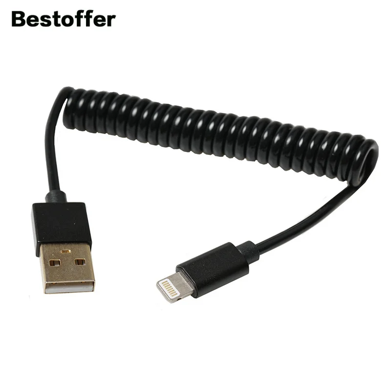 USB 2 0 A папа для iPhone 8P Мужской весенний зарядный кабель передачи данных |