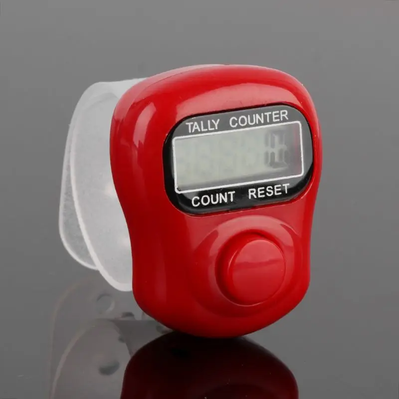 Мини счетчик стежков и рядов электронный цифровой с ЖК дисплеем для шитья