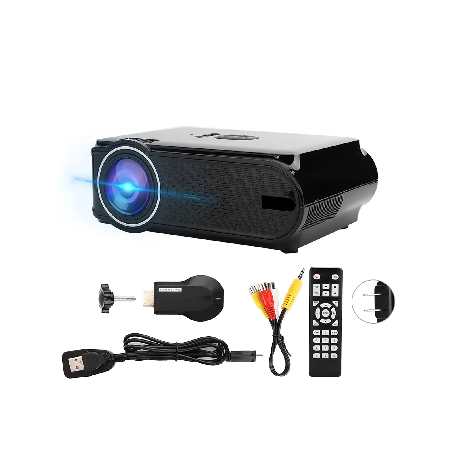 Беспроводной Wi Fi аудио порт высокой четкости VGA AV TV 3 5 мм для дома и офиса Full HD 1080P