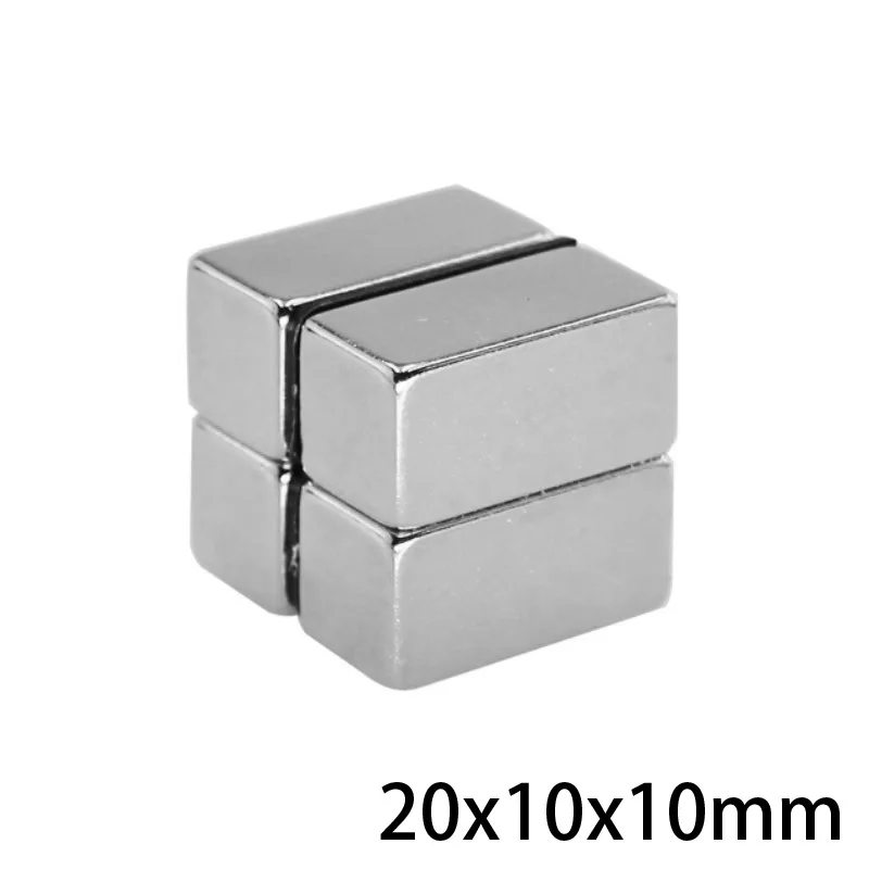 1 ~ 30 шт 20x10x10 мм Супер кубический Блок N35 Магнит неодимовый магнит 20 * 10 NdFeB сильные