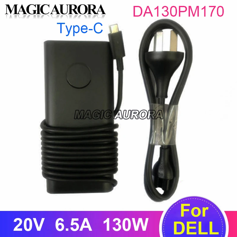 20v 6.5a 130w Ha130pm170 For Dell Xps 15 9570 9575 9500 Xps 17 9700 Precision 5530 2 In 1 5540