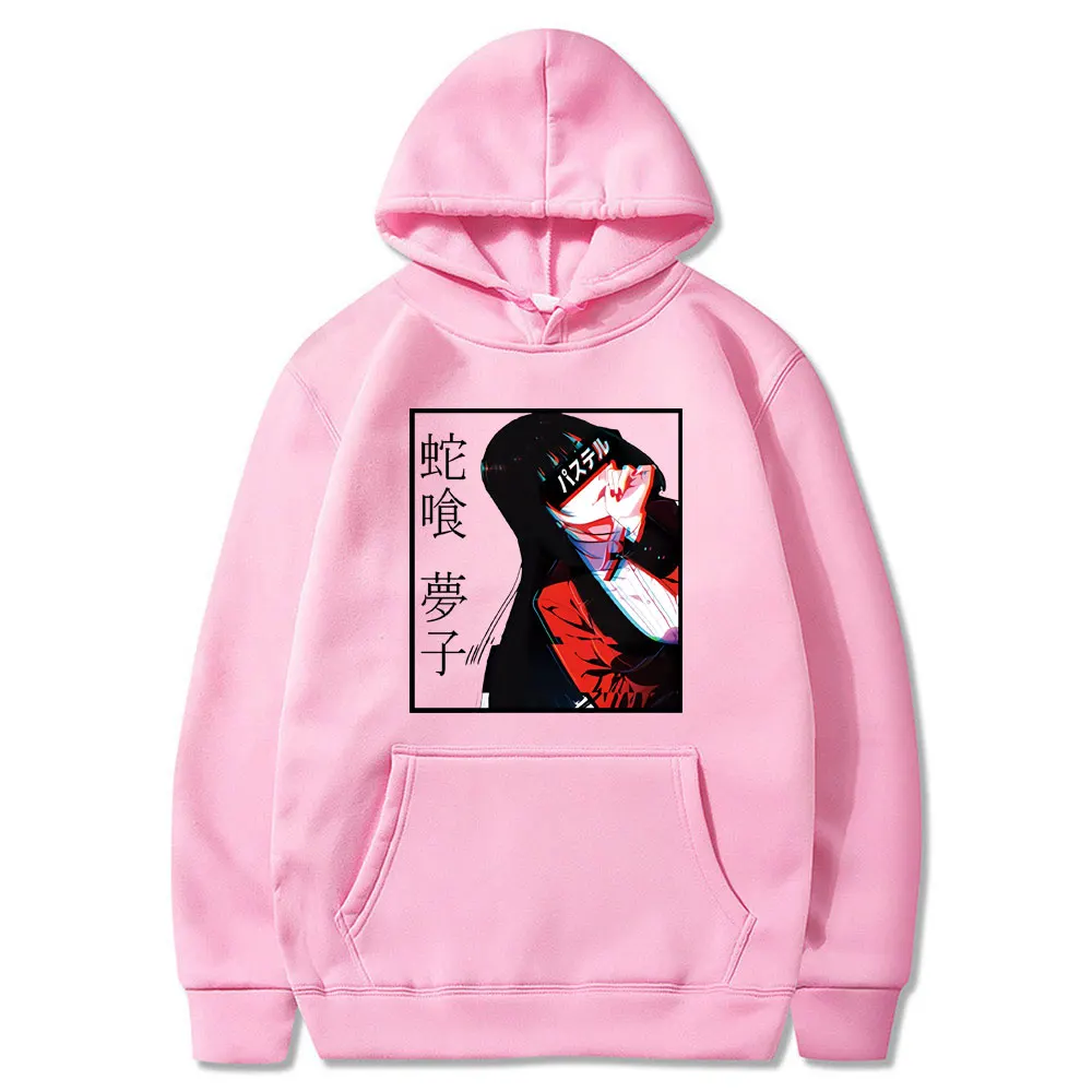 

Yumeko Jabami Hoodie Kakegurui Printed Long Sleeve Hoodies Streetswear Anime Hoodie Sweatshirt Harajuku Unisex Men Woman Tops