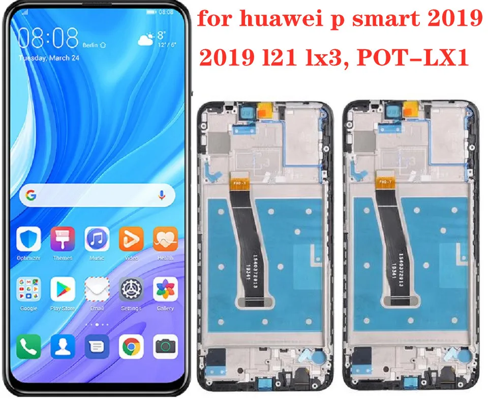 

Original 6.59 screen for huawei y9 prime 2019 STK-L21 l22 lx3 touch lcd display screen digitizer for huawei p smart z STK-LX1