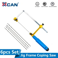 xcan adjustable mini hand saw u type jewelers saw saw bow for jewelry diy tools woodwork craft tools hand tools set saw blade