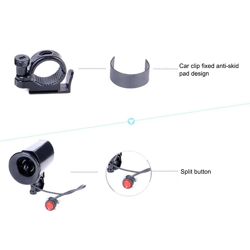 6-звуковой велосипедный супер громкий электронный сигнал сирены колокольчик