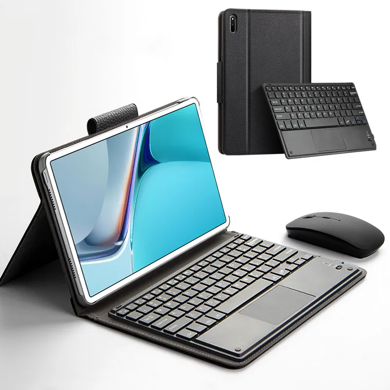 

Чехол для Huawei MatePad 11, 10,1-дюймовый телефон, новинка 10,95, планшет с Bluetooth-клавиатурой, защитный чехол, Умный Магнитный чехол из искусственной кож...