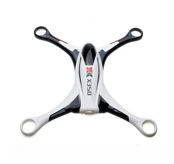 Wltoys XK X350 RC Квадрокоптер запасные части лопасти двигателя ESC винт посадочный корпус светильник плата питания F светильник пульт дистанционного управления и т. д - Цвет: 1pcs Upper shell