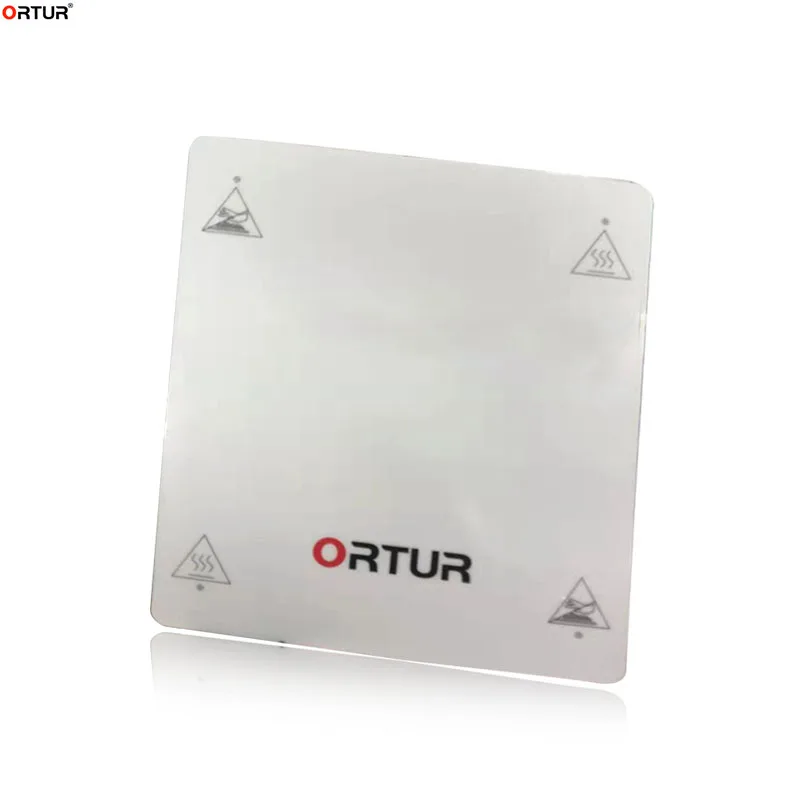 Ortur-4 Модернизированный ПЭТ 3D-принтер, сборная пластина с подогревом/ПК/магнитная накладка+ Съемная Платформа из углеродистой стали Ortur, Размер 260x310 мм