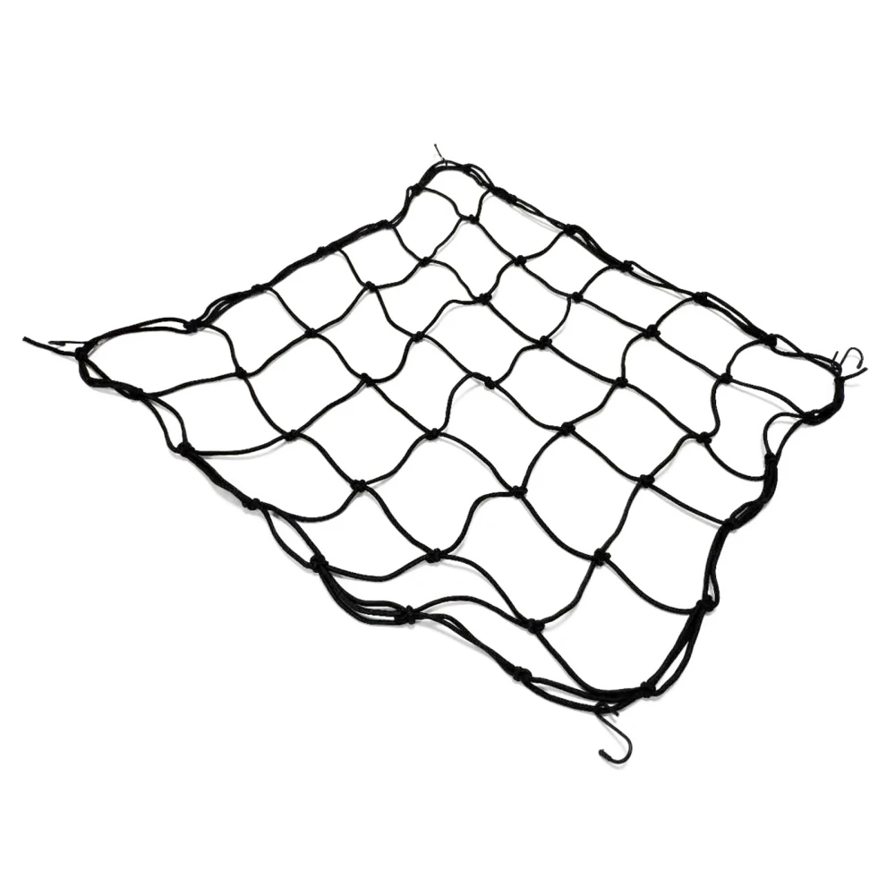 

Grow Tent Net Plant Growth Nets Durable With 4 Hooks 1 Pcs Nylon Garden Tools Multifunction Black Stretchy Trellis Netting