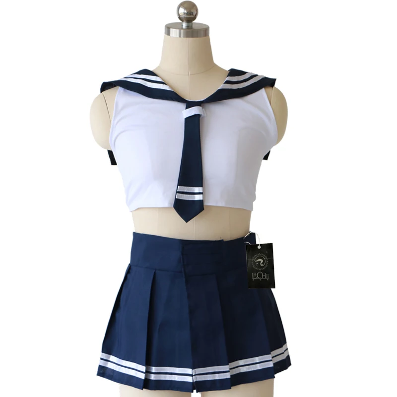 Новое Сексуальное нижнее белье школьная форма Соблазнительный комплект