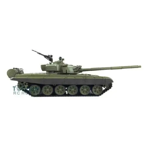 Henglong 1/16 6,0 пластик Россия T72 RTR rc Танк 3939 с 360 башенкой красные глаза TH15064