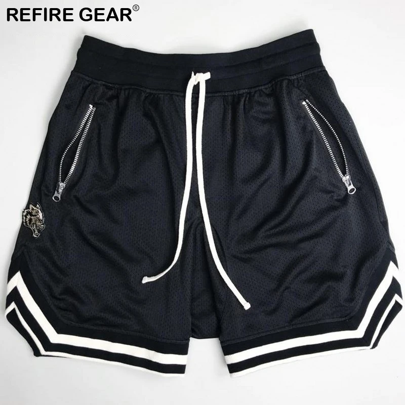 Refire Шестерни новые летние шорты Для мужчин дышащий бюстгальтер без косточек для