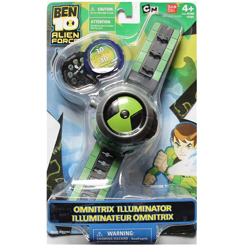 Три стиля игрушечных часов Omnitrix Watch Toys Japan Projector DAI Genuine Watches Toy Christmas Gift для детей.
