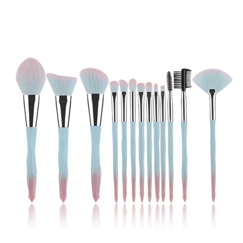 

13 Pcs Makeup Brushes Set Face Eye Lip Eyeshadow Eyebrow Comb Eyelash Spoolies Foundation Powder Brush Tools Cosmetic