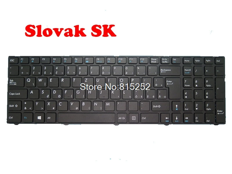 

Keyboard For MEDION P6689 MD60986 MD61001 MD60969 MD61002 MD62500 Swiss German SG/Belgium BE/Nordic NE/Slovakian