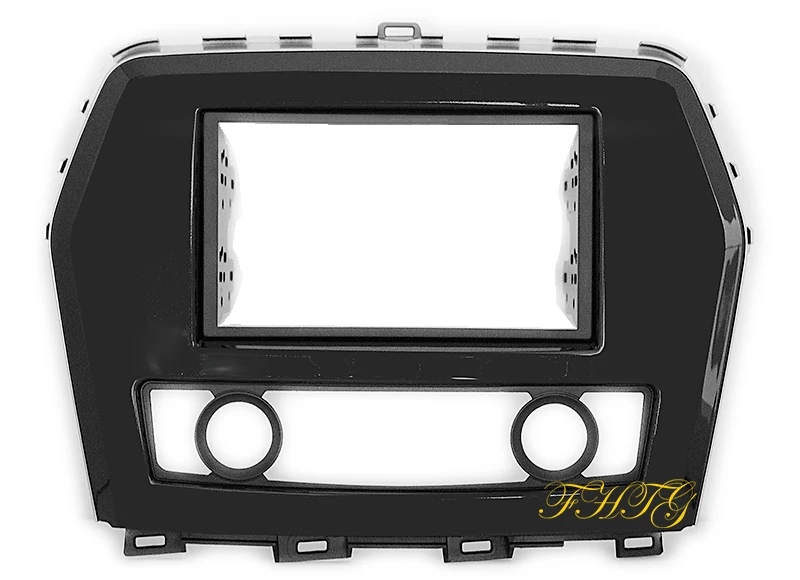 

Car Radio Fascia,gps navigation fascia panel is suitable for 2016+ Nissan Maxima/ Teana(UV Black), Double Din Car Audio Frame