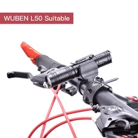 bike light holder universal bicycle led flashlight lamp mount clamp stand bike lighting mount accessories