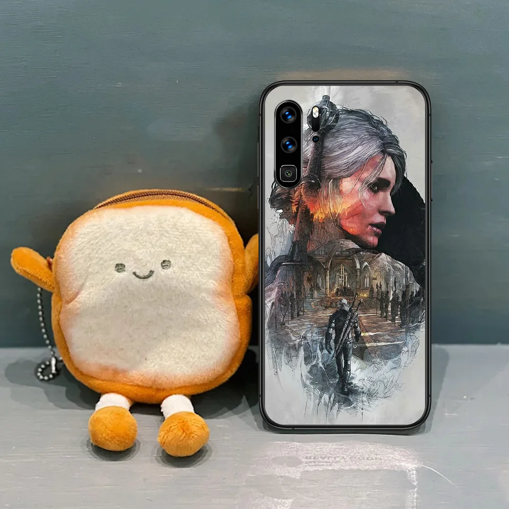 

Game Witchers Phone Case For Huawei P Mate 10 20 30 40 Lite Pro smart 2019 nova 5t 8 black Shell Painting Waterproof Silicone