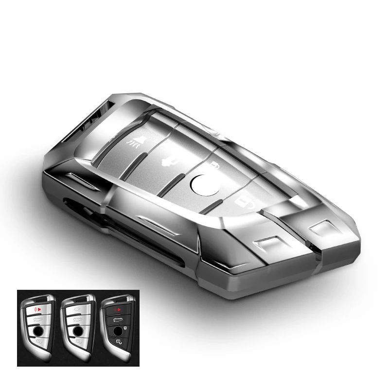 

Car Key Cover for BMW 5 Series 3 Series 525li 530 730 320 New X1 X3 X4 X6 Car Remote Control Key Protective Shell Buckle