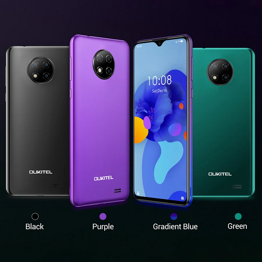 OUKITEL C19 6 49 &quotHD + 2 Гб оперативной памяти 16 встроенной Android 10 0 MTK6737 4 ядра смартфон