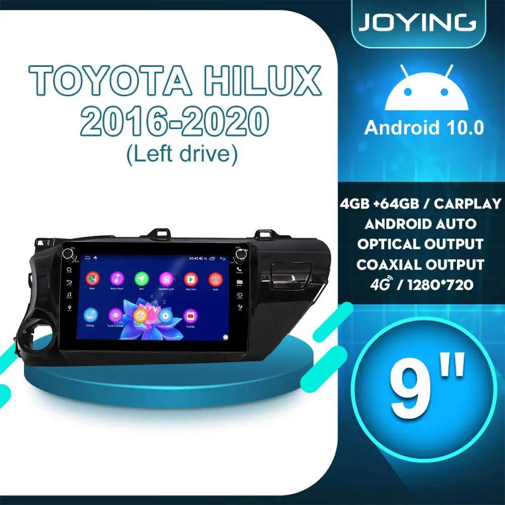 9 дюймов центральный мультимидиа 1 din Радио DVD Automotivo Android 10 головное устройство Carplay