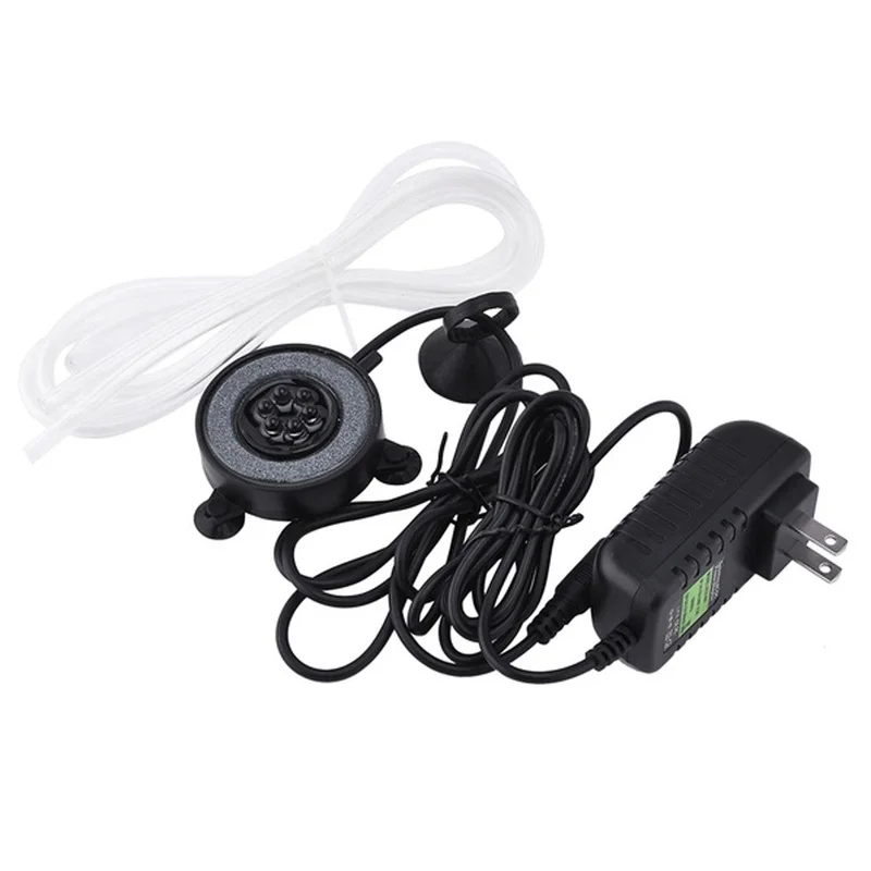 Многоцветная светодиодная подсветильник ка для аквариума с пузырьками воздуха