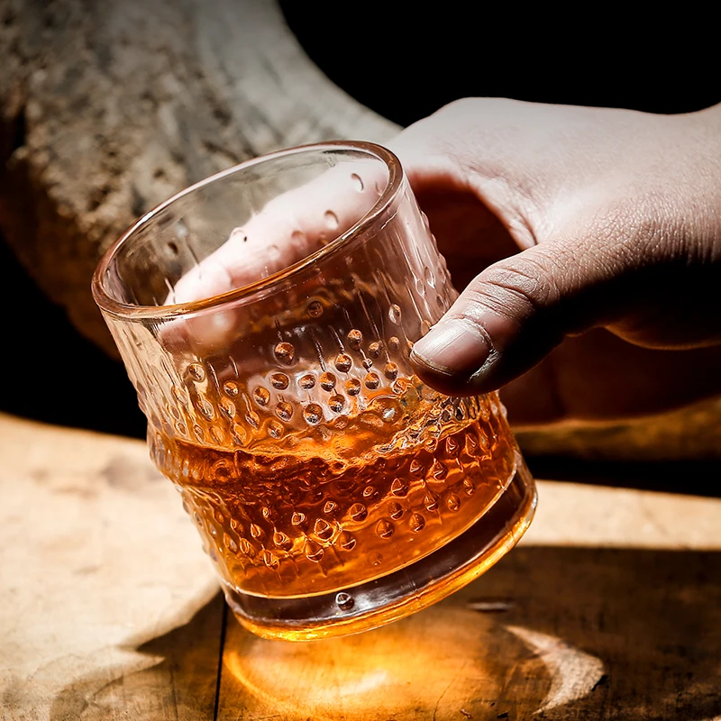 4PCS Fashion Whiskey Glasses Scotch Whisky Bourbon Cocktails RUM Durable | Дом и сад