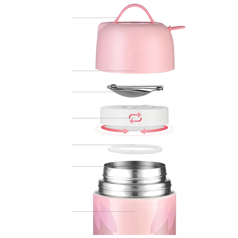 24 часа в сутки Термальность 316 Нержавеющая сталь вакуумный Коробки для обедов