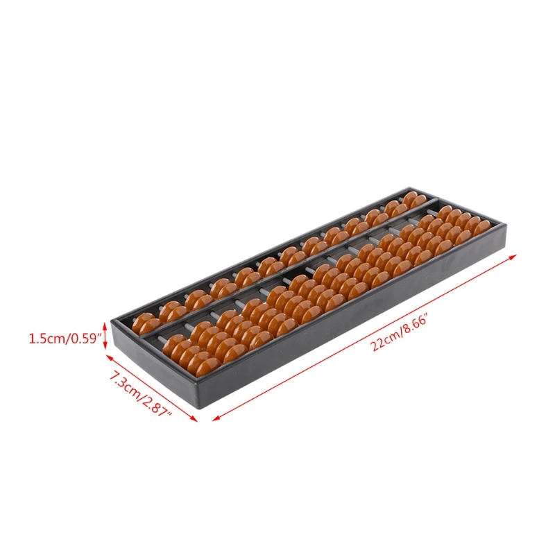 Пластиковые Abacus арифметические счеты соробан 13 цифр Дети Математика вычисление