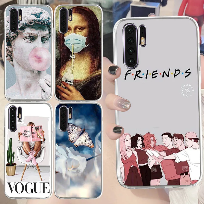 

Spoof Printing Silicone Phone Covers TPU Phone Case for Huawei P40 P40 Pro Mate30 Pro Mate 40 Honor9C Honor9A Y5p Y6p Soft