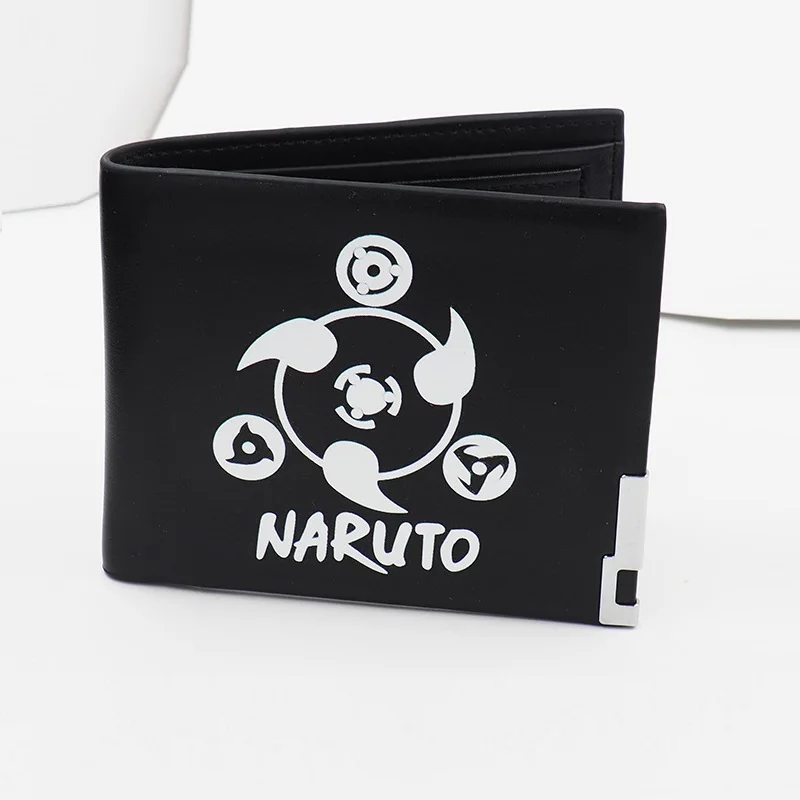 Ботинки в стиле аниме Naruto классные черные Итачи Учиха Чехол-кошелек из