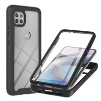 Phone Case for Motorola Moto Stylus 2021 One Ace Power Play E7Plus Clear Shockproof Full Cover Built-in Screen Protector