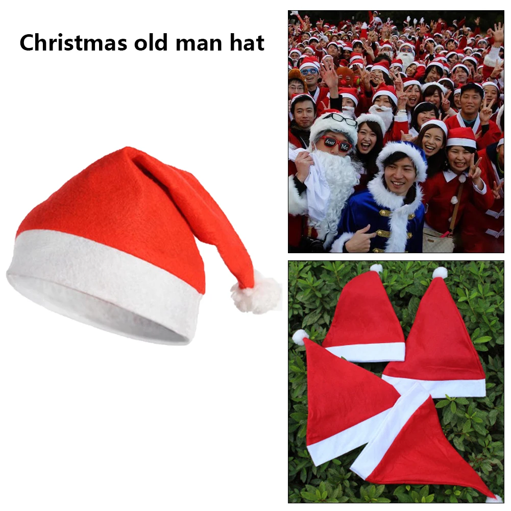 Новое поступление шапки на Рождество Санта Клаус унисекс Рождественская