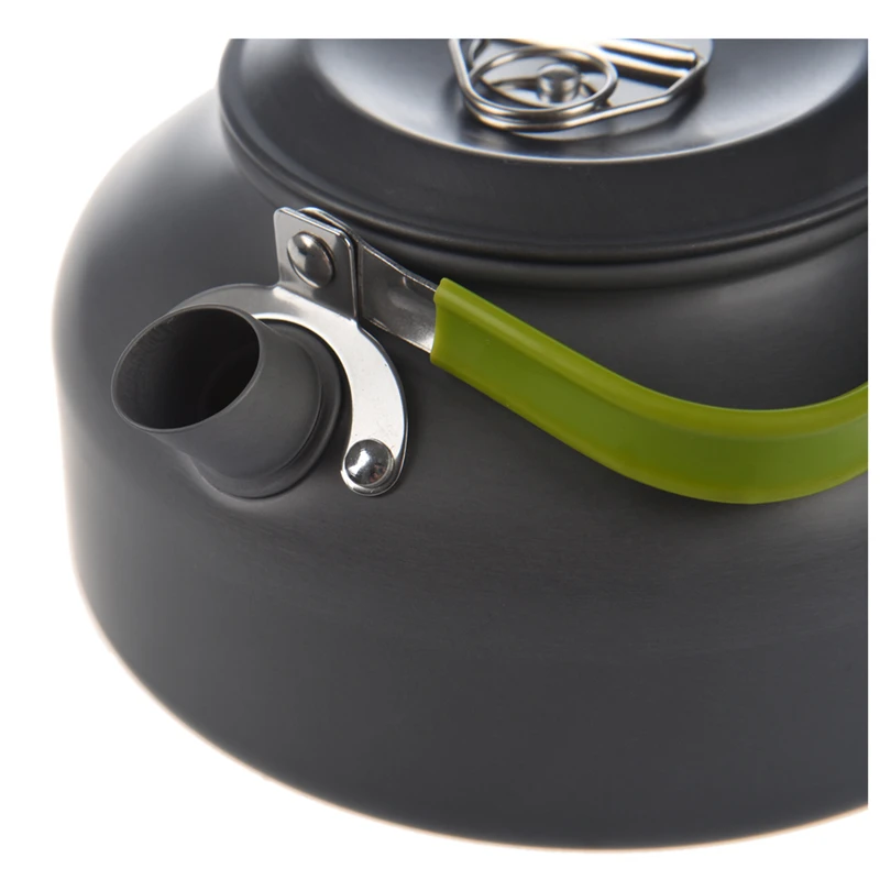 

0.8L Portable Ultra-light Outdoor Hiking Camping Survival Water Kettle Teapot Coffee Pot Anodised Aluminum