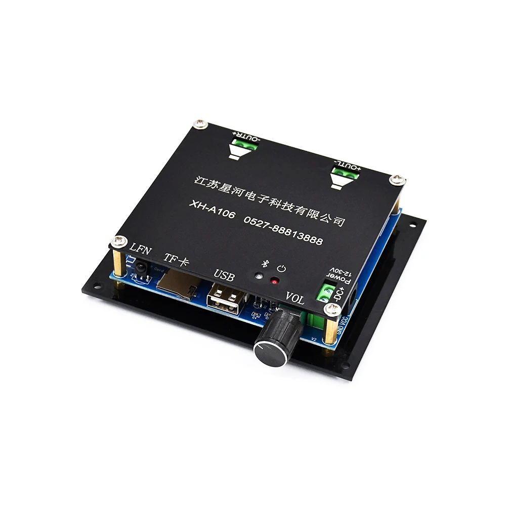 XH A106 100W + Bluetooth 5 0 TDA7498 беспроводная цифровая плата усилителя мощности стерео