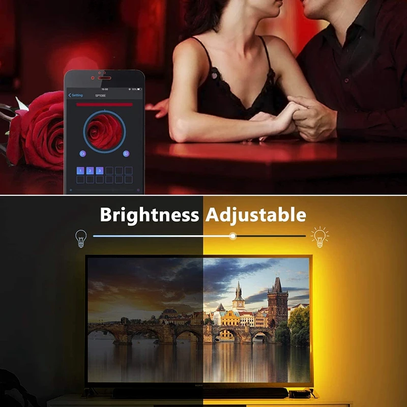 

Wi-Fi ic- SP108E, ler WS2812B WS2813 . ., , , , , IOS 10/Android